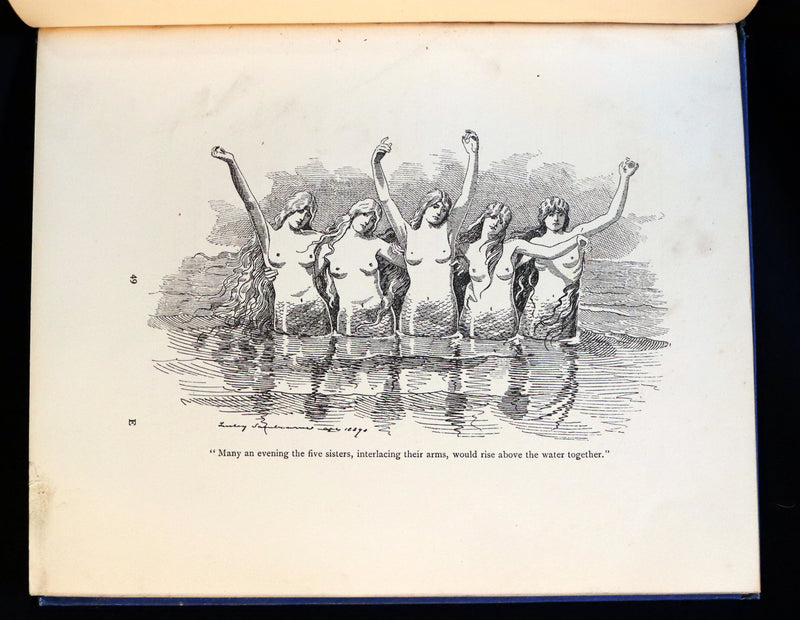 1910 Rare First Edition - Three Tales of Hans Andersen illustrated by Linley Sambourne.