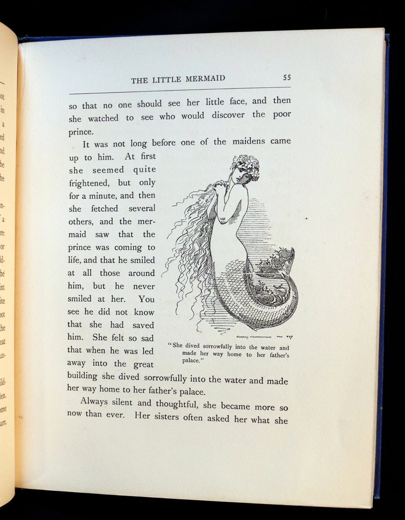 1910 Rare First Edition - Three Tales of Hans Andersen illustrated by Linley Sambourne.