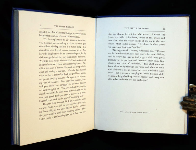 1910 Rare First Edition - Three Tales of Hans Andersen illustrated by Linley Sambourne.