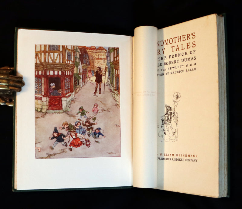 1915 Rare First Edition - Charles Robert Dumas GRANDMOTHER'S FAIRY TALES.