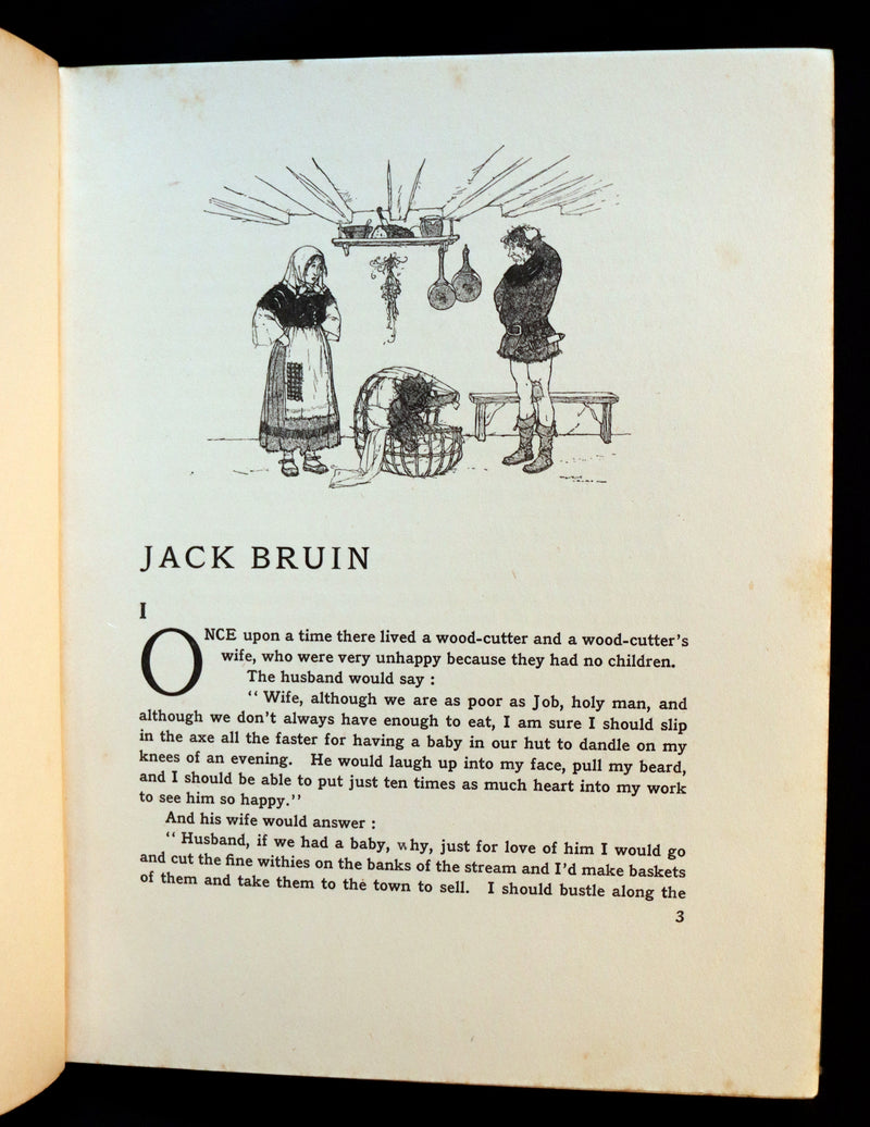 1915 Rare First Edition - Charles Robert Dumas GRANDMOTHER'S FAIRY TALES.