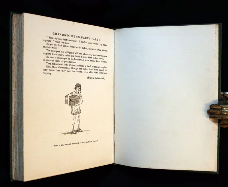 1915 Rare First Edition - Charles Robert Dumas GRANDMOTHER'S FAIRY TALES.