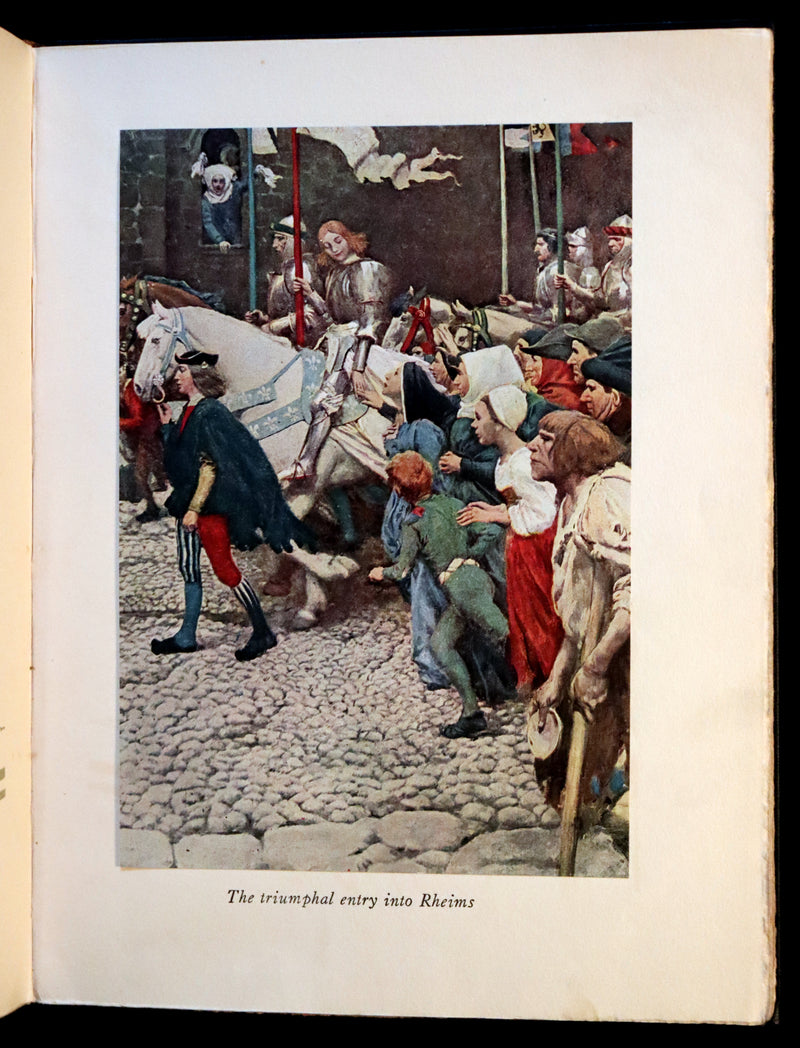 1919 Rare First Edition - Mark Twain Saint Joan of Arc illustrated by Howard Pyle.