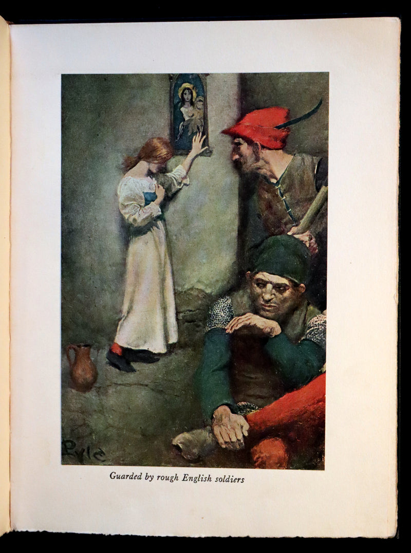 1919 Rare First Edition - Mark Twain Saint Joan of Arc illustrated by Howard Pyle.