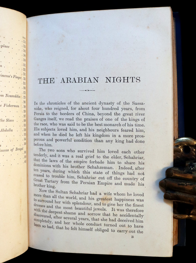 1898 Rare First Edition - THE ARABIAN NIGHTS by Andrew Lang. Illustrated.
