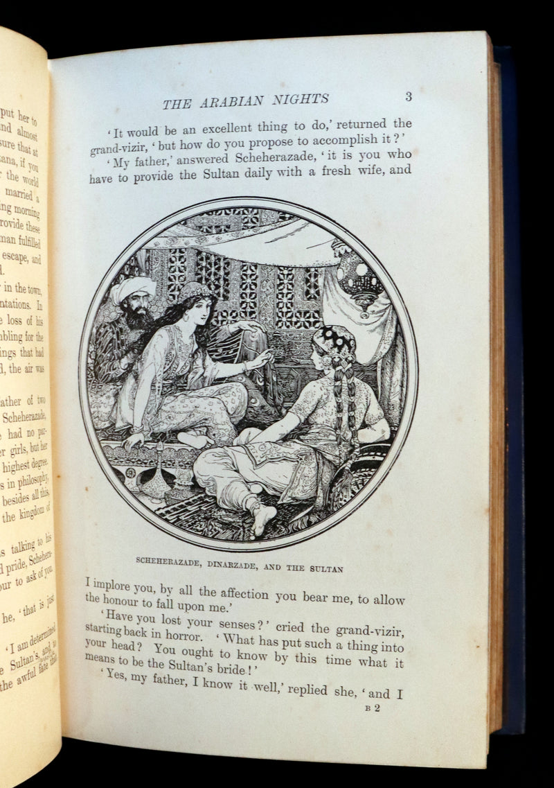 1898 Rare First Edition - THE ARABIAN NIGHTS by Andrew Lang. Illustrated.