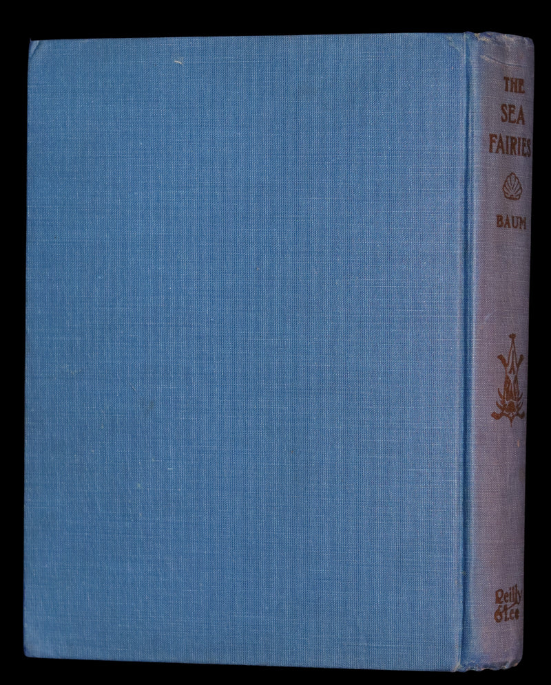 1937 Rare Oz Book - The SEA FAIRIES by L. Frank Baum, Illustrated by JNO R. Neill.