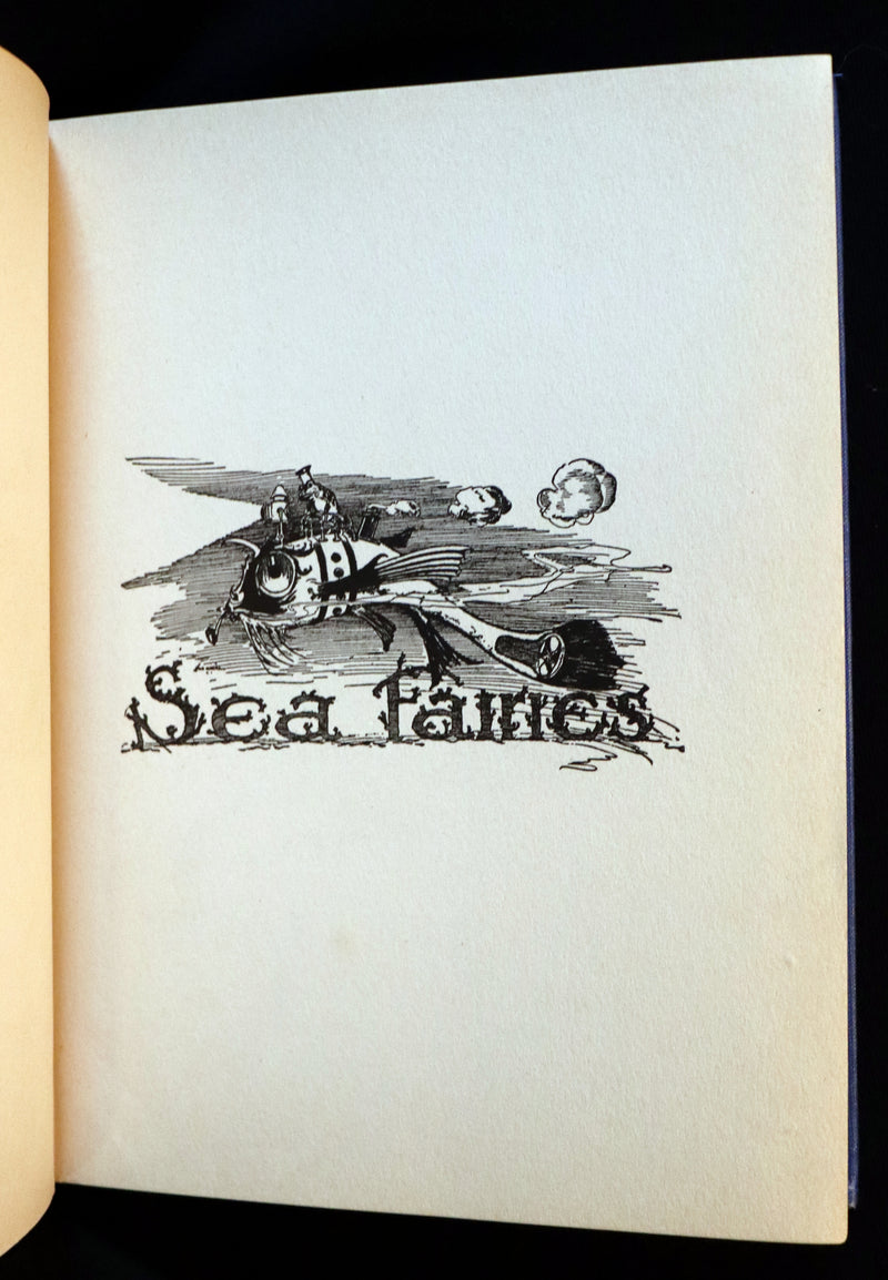 1937 Rare Oz Book - The SEA FAIRIES by L. Frank Baum, Illustrated by JNO R. Neill.