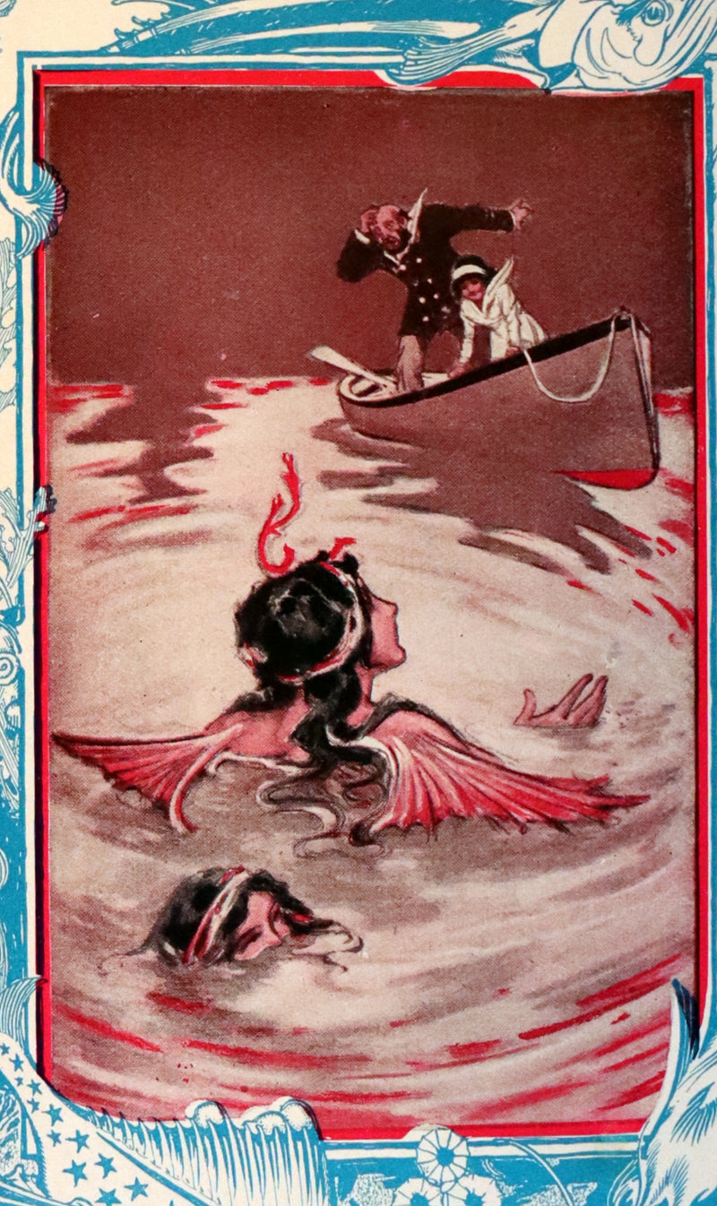 1937 Rare Oz Book - The SEA FAIRIES by L. Frank Baum, Illustrated by JNO R. Neill.