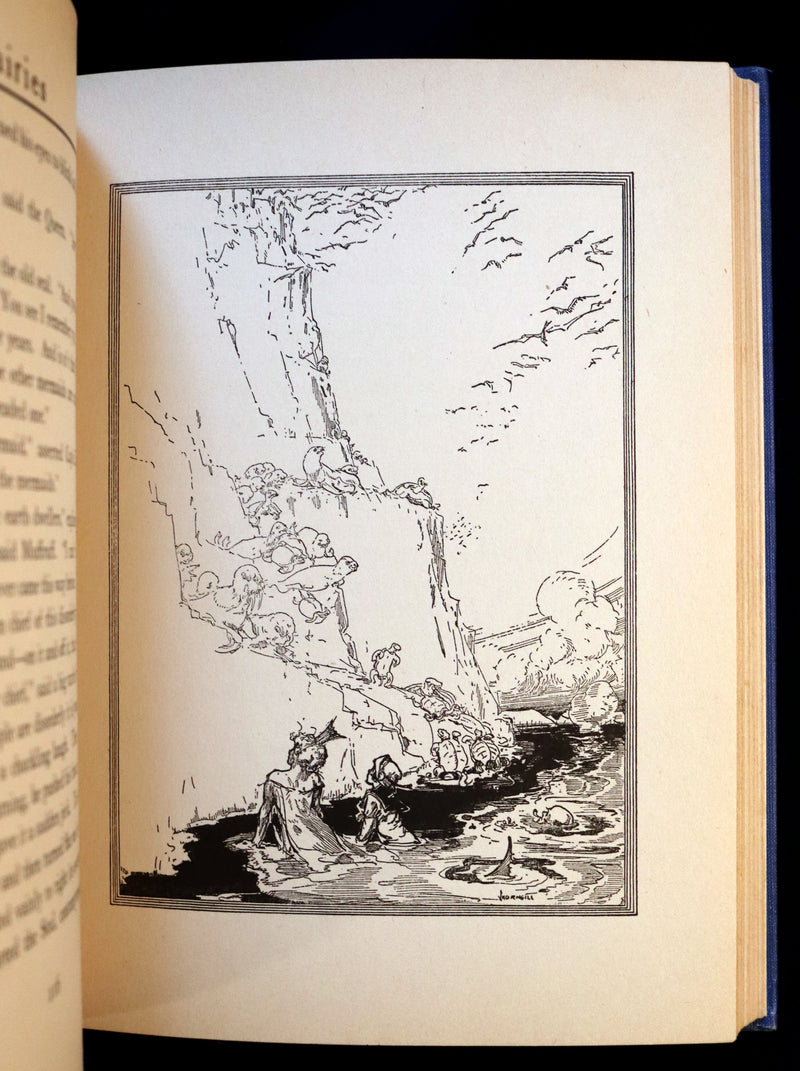 1937 Rare Oz Book - The SEA FAIRIES by L. Frank Baum, Illustrated by JNO R. Neill.