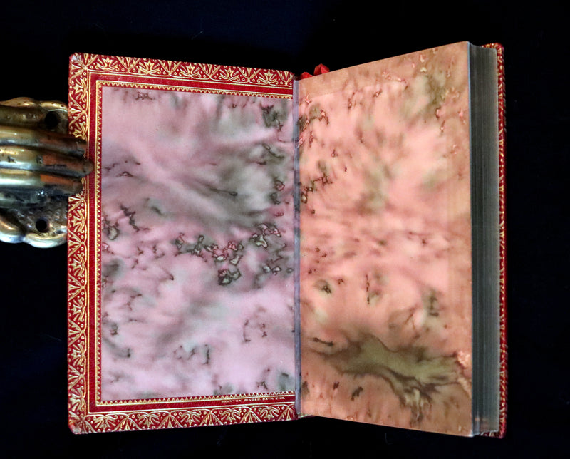 1922 Beautiful Bayntun Binding - Legend of King Arthur - The Holy Grail - Idylls of the King by Tennyson.