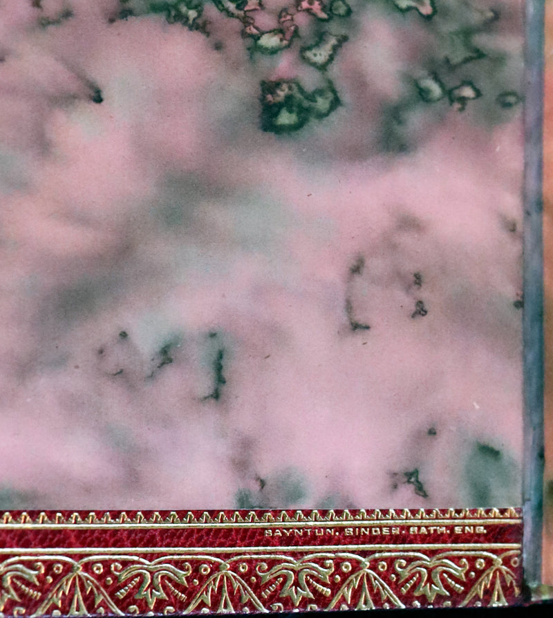 1922 Beautiful Bayntun Binding - Legend of King Arthur - The Holy Grail - Idylls of the King by Tennyson.