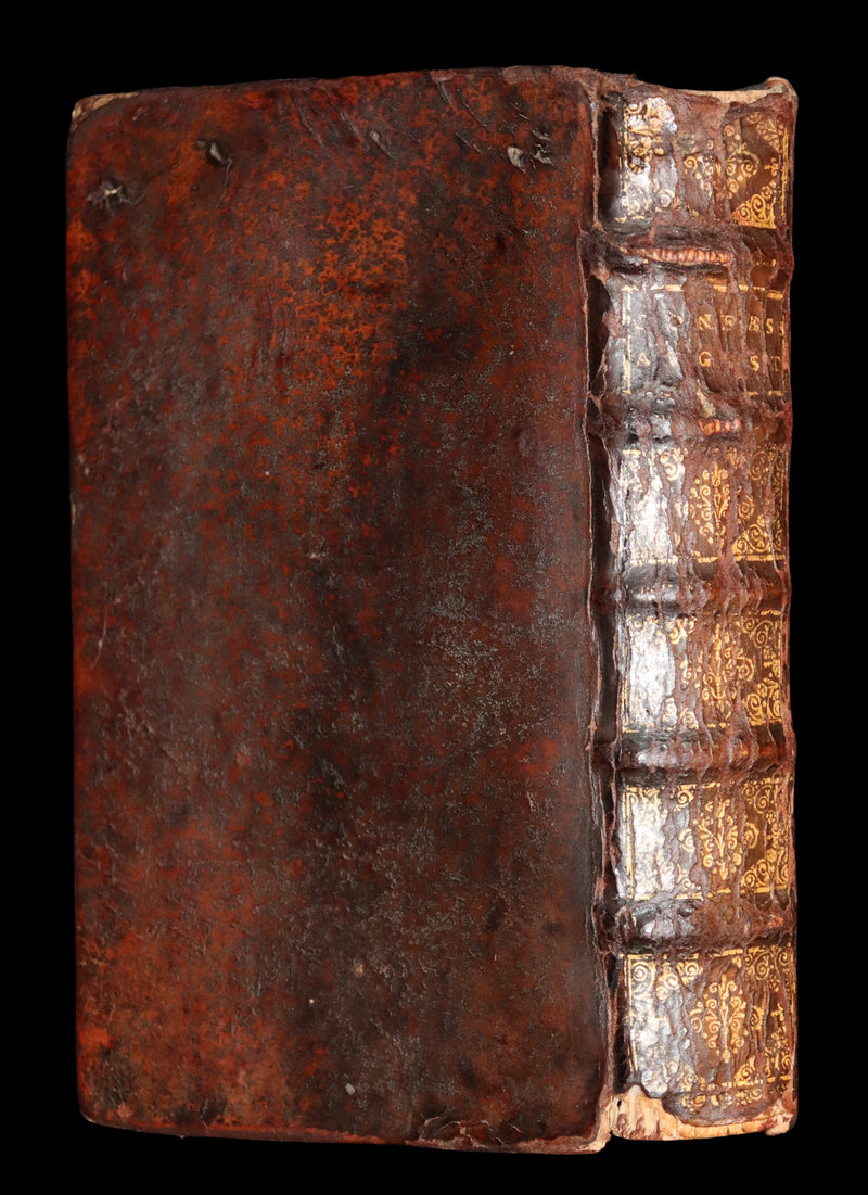 1687 Rare Latin Book - The Confessions of Saint Augustine of Hippo. Confessionum Libri XIII.