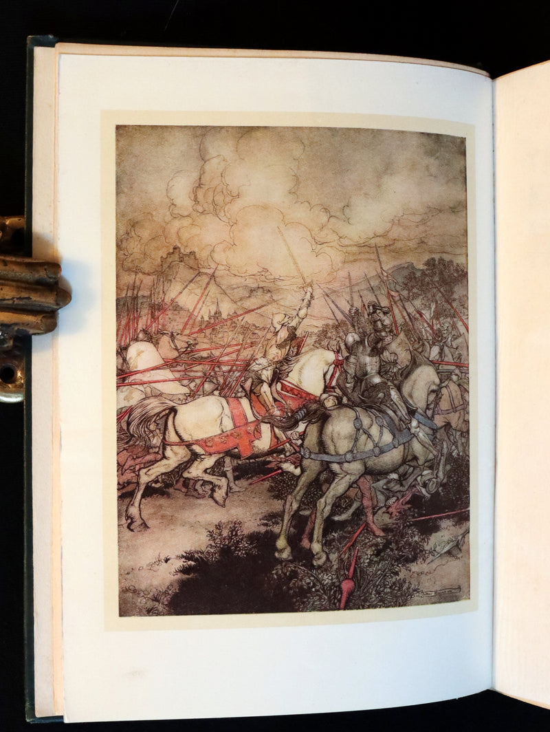 1917 Rare 1st Edition - ROMANCE of KING ARTHUR and His KNIGHTS of the Round Table illustrated by RACKHAM.