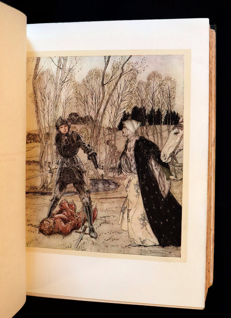 1917 Rare 1st Edition - ROMANCE of KING ARTHUR and His KNIGHTS of the Round Table illustrated by RACKHAM.