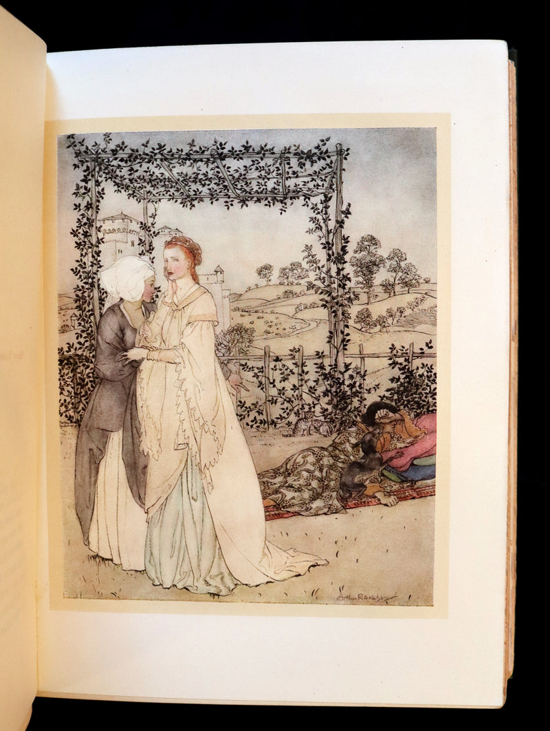 1917 Rare 1st Edition - ROMANCE of KING ARTHUR and His KNIGHTS of the Round Table illustrated by RACKHAM.