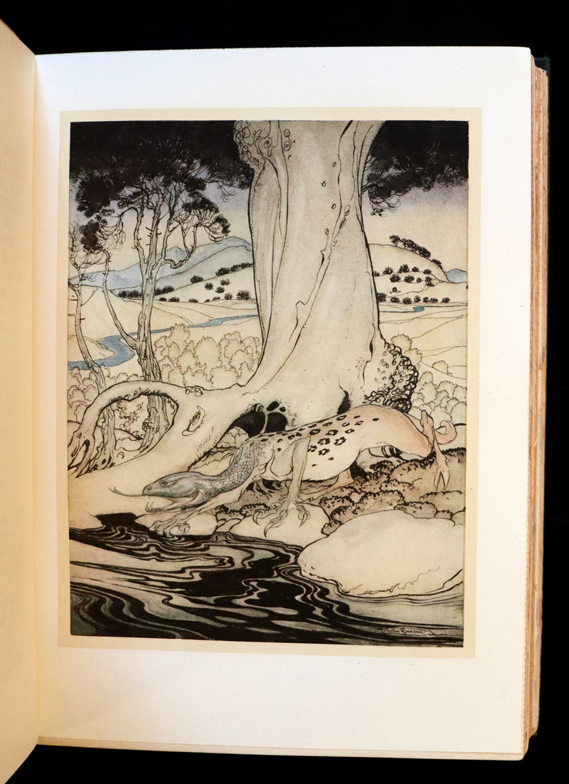 1917 Rare 1st Edition - ROMANCE of KING ARTHUR and His KNIGHTS of the Round Table illustrated by RACKHAM.