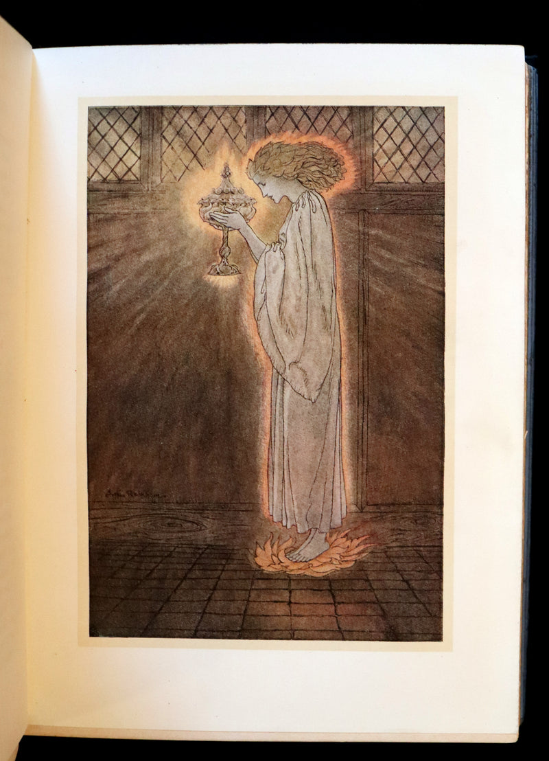 1917 Rare 1st Edition - ROMANCE of KING ARTHUR and His KNIGHTS of the Round Table illustrated by RACKHAM.