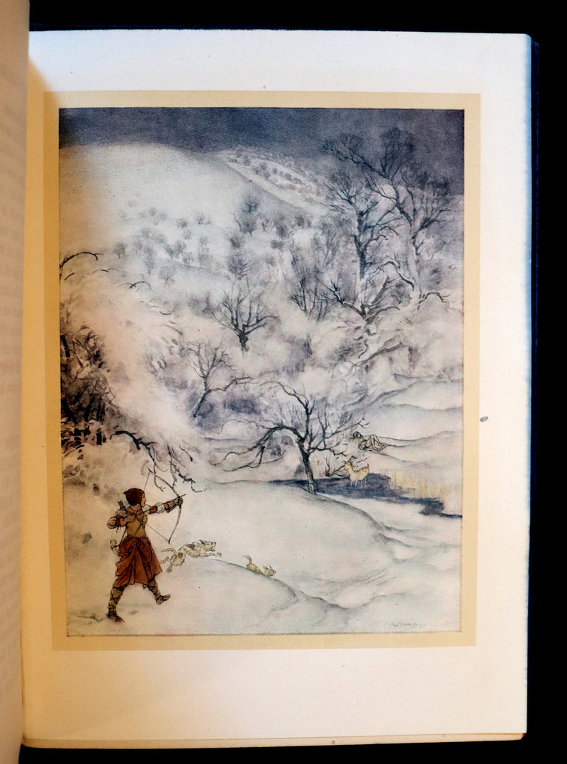 1917 Rare 1st Edition - ROMANCE of KING ARTHUR and His KNIGHTS of the Round Table illustrated by RACKHAM.