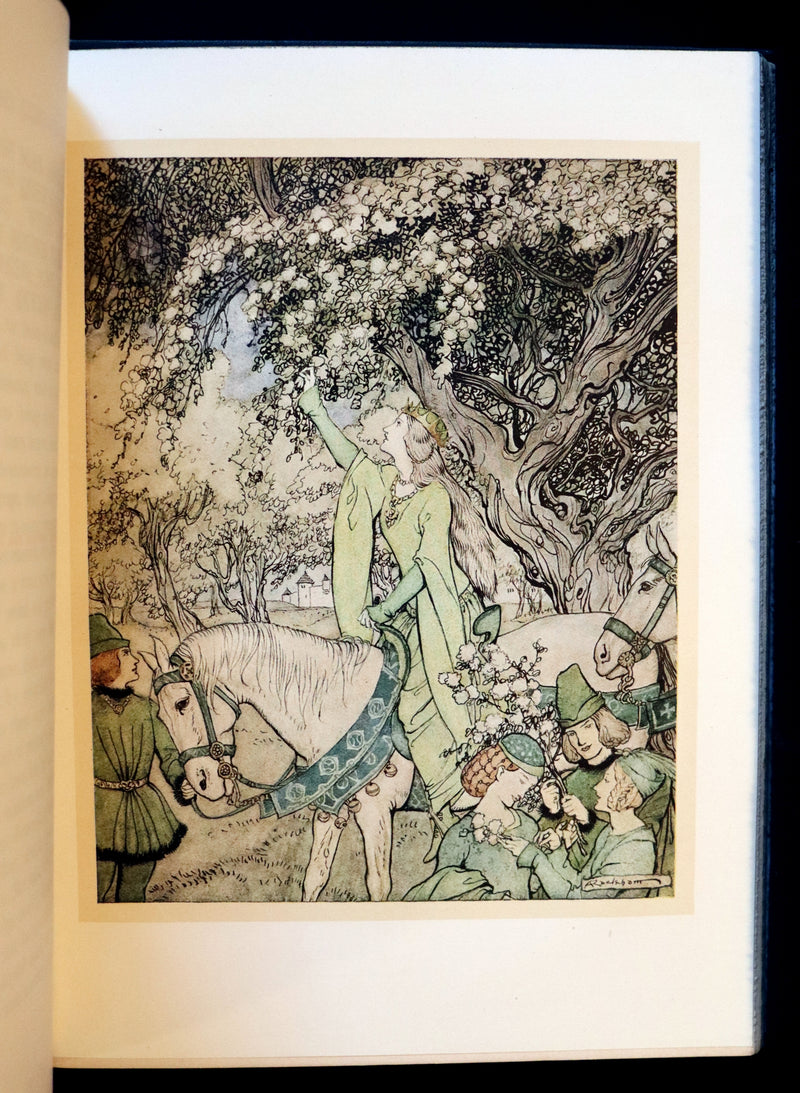 1917 Rare 1st Edition - ROMANCE of KING ARTHUR and His KNIGHTS of the Round Table illustrated by RACKHAM.