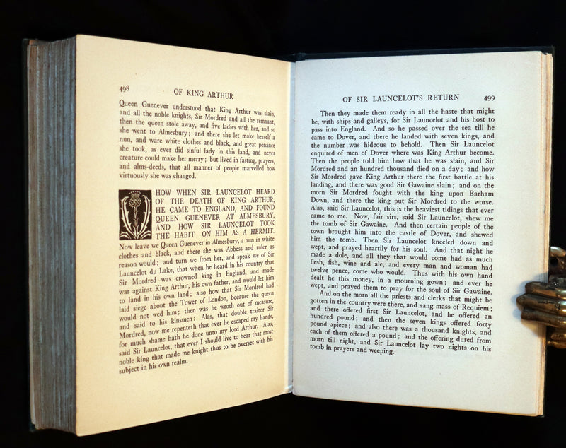 1917 Rare 1st Edition - ROMANCE of KING ARTHUR and His KNIGHTS of the Round Table illustrated by RACKHAM.