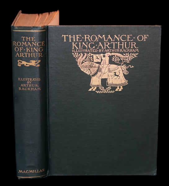 1917 Rare 1st Edition - ROMANCE of KING ARTHUR and His KNIGHTS of the Round Table illustrated by RACKHAM.