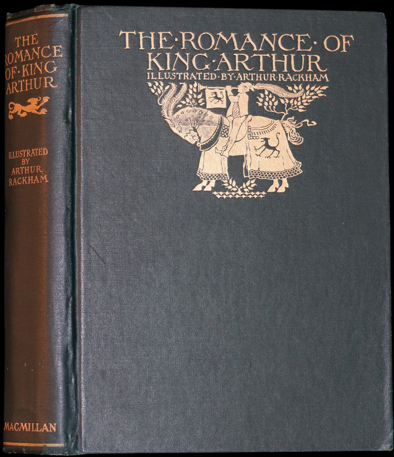 1917 Rare 1st Edition - ROMANCE of KING ARTHUR and His KNIGHTS of the Round Table illustrated by RACKHAM.