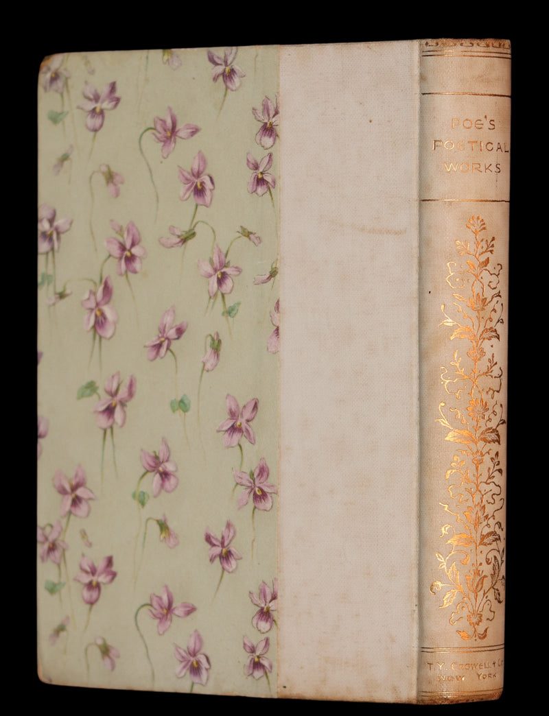 1892 Rare Victorian Book - Poems by Edgar Allan POE (The Raven, Lenore, Ulalume, ...).