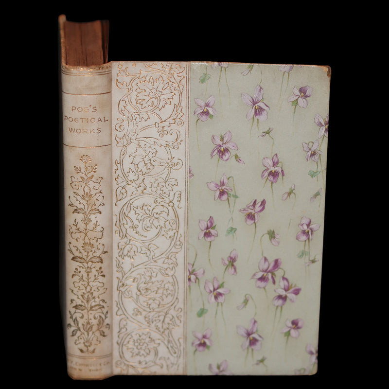 1892 Rare Victorian Book - Poems by Edgar Allan POE (The Raven, Lenore, Ulalume, ...).