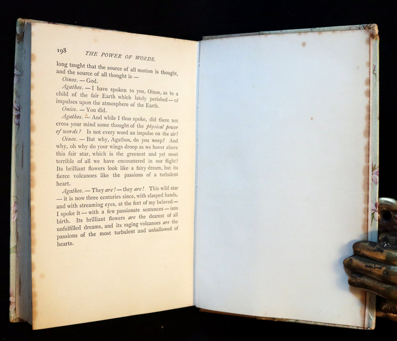 1892 Rare Victorian Book - Poems by Edgar Allan POE (The Raven, Lenore, Ulalume, ...).