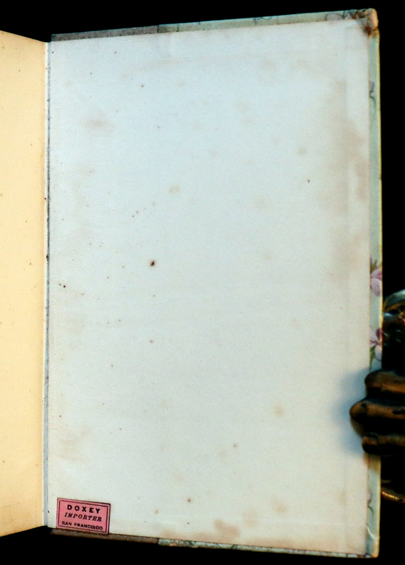 1892 Rare Victorian Book - Poems by Edgar Allan POE (The Raven, Lenore, Ulalume, ...).