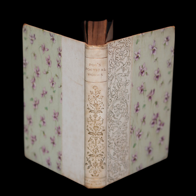 1892 Rare Victorian Book - Poems by Edgar Allan POE (The Raven, Lenore, Ulalume, ...).