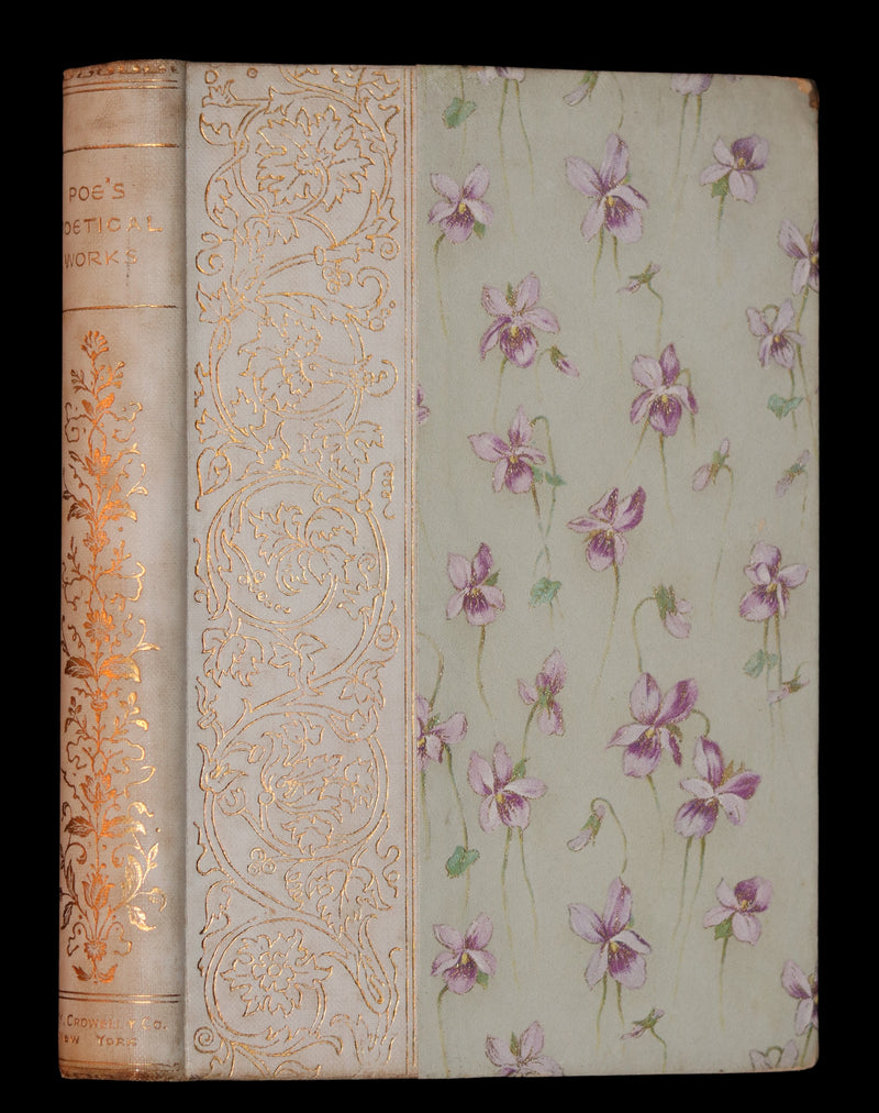 1892 Rare Victorian Book - Poems by Edgar Allan POE (The Raven, Lenore, Ulalume, ...).