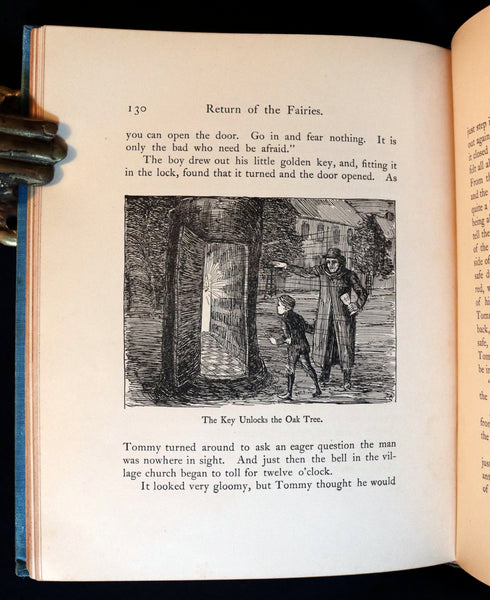 1890 Scarce First Edition Book - Return of the Fairies by Charles J. Bellamy Illustrated by Charles W. Reed.