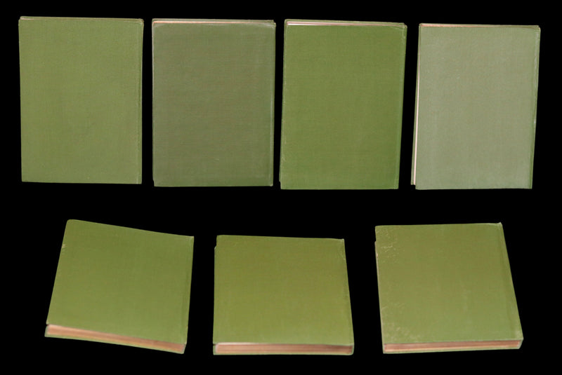 1899 Scarce Pre-Raphaelite Book set - Works of Dante Gabriel Rossetti - Siddal Edition with Bookcase.