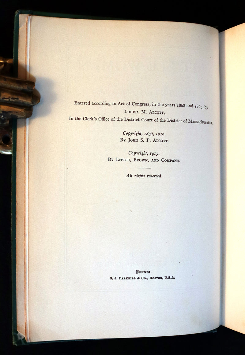 1915 Scarce First Edition illustrated by Jessie Willcox Smith - LITTLE WOMEN by Louisa May Alcott.