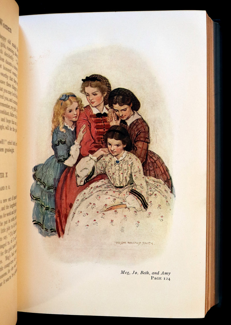 1915 Scarce First Edition illustrated by Jessie Willcox Smith - LITTLE WOMEN by Louisa May Alcott.