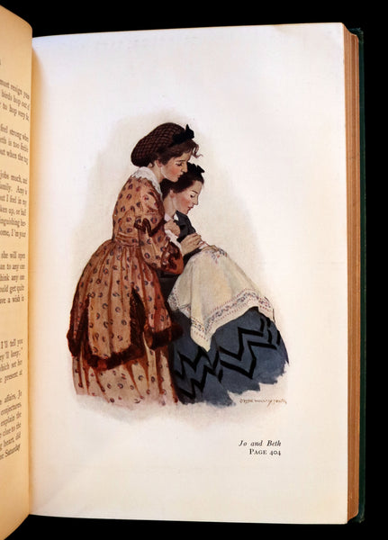 1915 Scarce First Edition illustrated by Jessie Willcox Smith - LITTLE WOMEN by Louisa May Alcott.