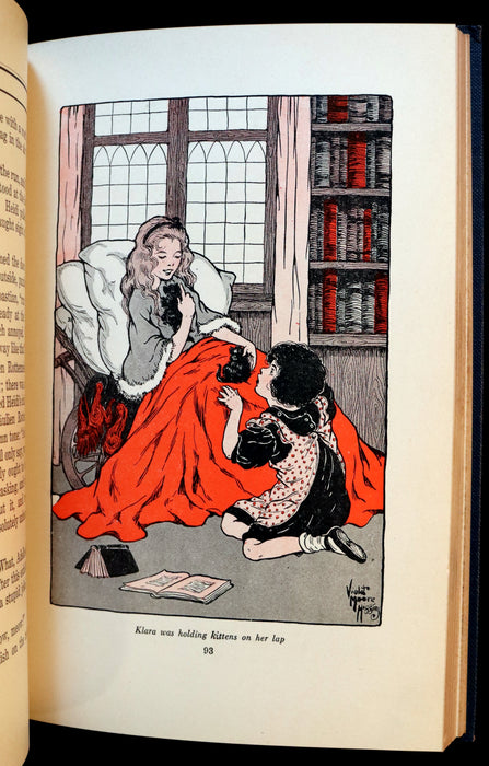 1924 Rare Book - HEIDI by Johanna Spyri. First Edition illustrated by Violet Moore Higgins.