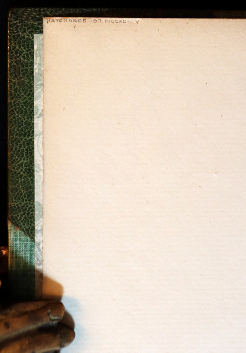 1900 Rare Book set bound for Hatchards - Le Morte Darthur, King Arthur and of His Noble Knights of the Round Table.