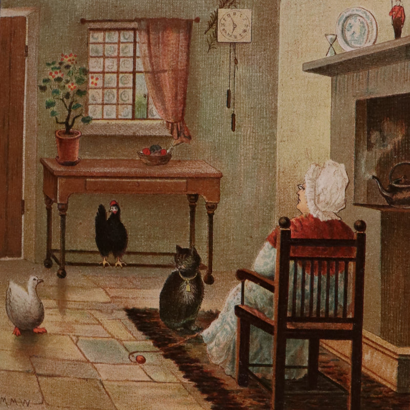 1883 First Edition illustrated by Marion M. Wingrave - QUACKS The Ugly Duckling From Andersen's Fairy Tales.