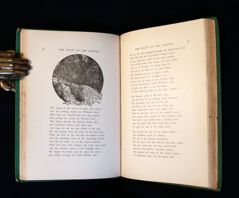 1881 Rare First Edition Book signed by the Author ~ LEGENDS OF THE NORTHWEST by Hanford Lennox Gordon.