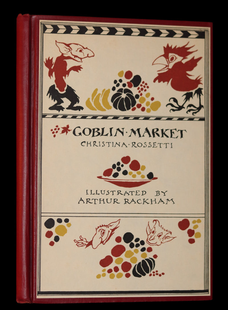 1933 Rare First US Edition - Goblin Market by Christina Rossetti illustrated by Arthur Rackham.