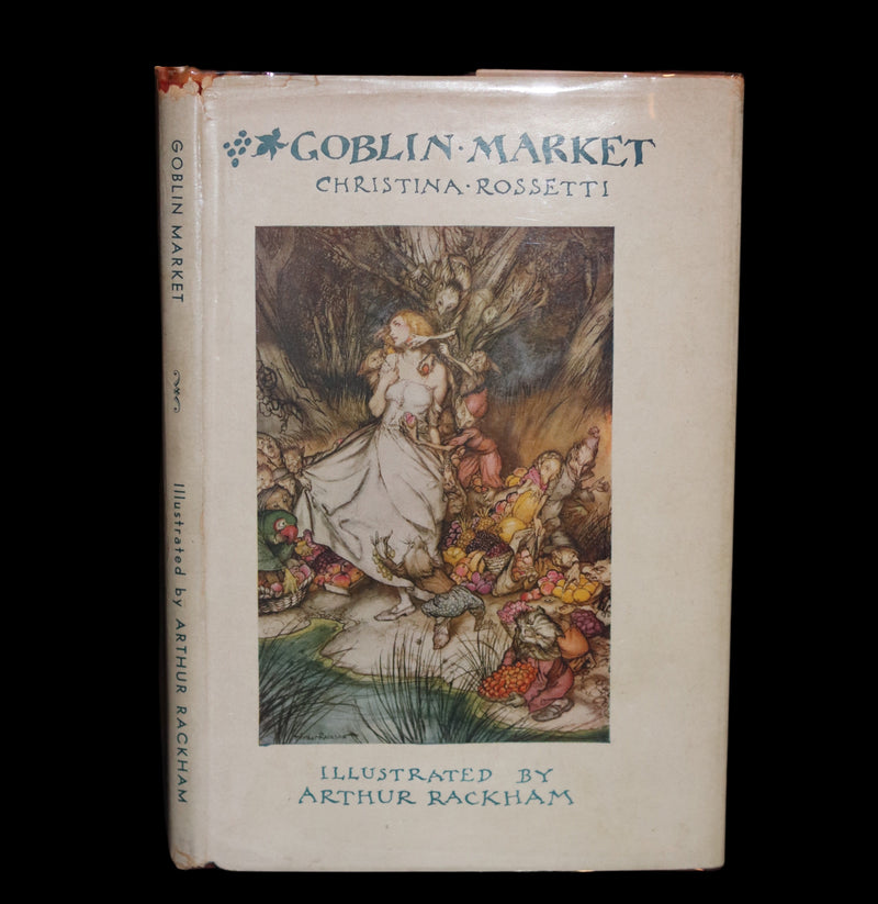 1933 Rare First US Edition - Goblin Market by Christina Rossetti illustrated by Arthur Rackham.