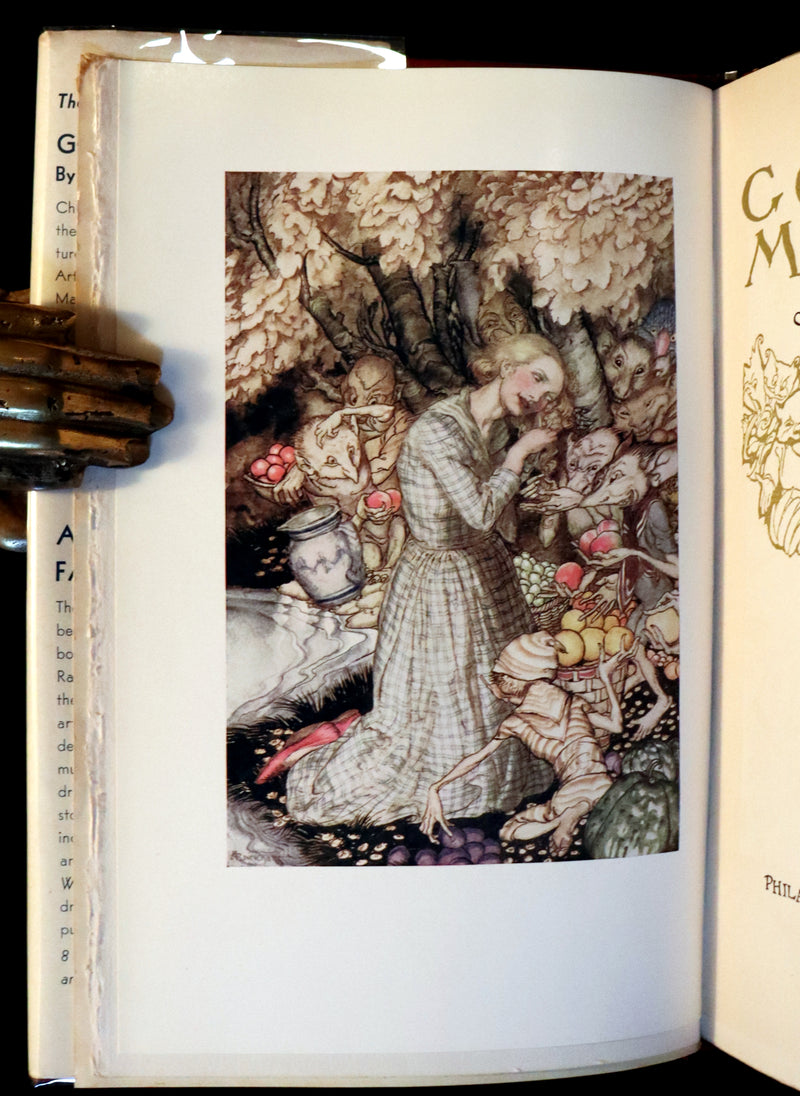 1933 Rare First US Edition - Goblin Market by Christina Rossetti illustrated by Arthur Rackham.