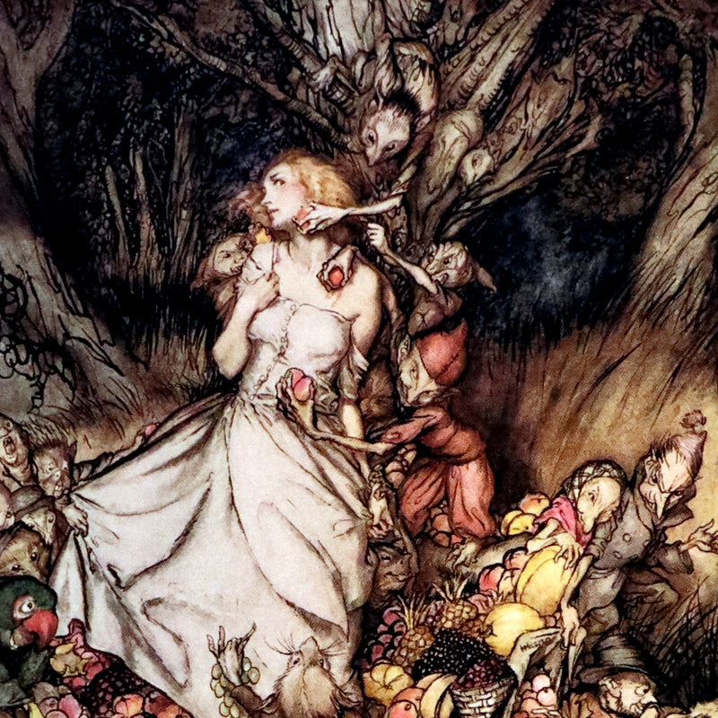 1933 Rare First US Edition - Goblin Market by Christina Rossetti illustrated by Arthur Rackham.