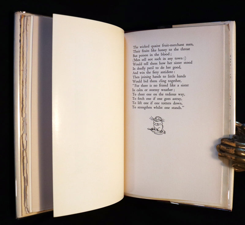 1933 Rare First US Edition - Goblin Market by Christina Rossetti illustrated by Arthur Rackham.