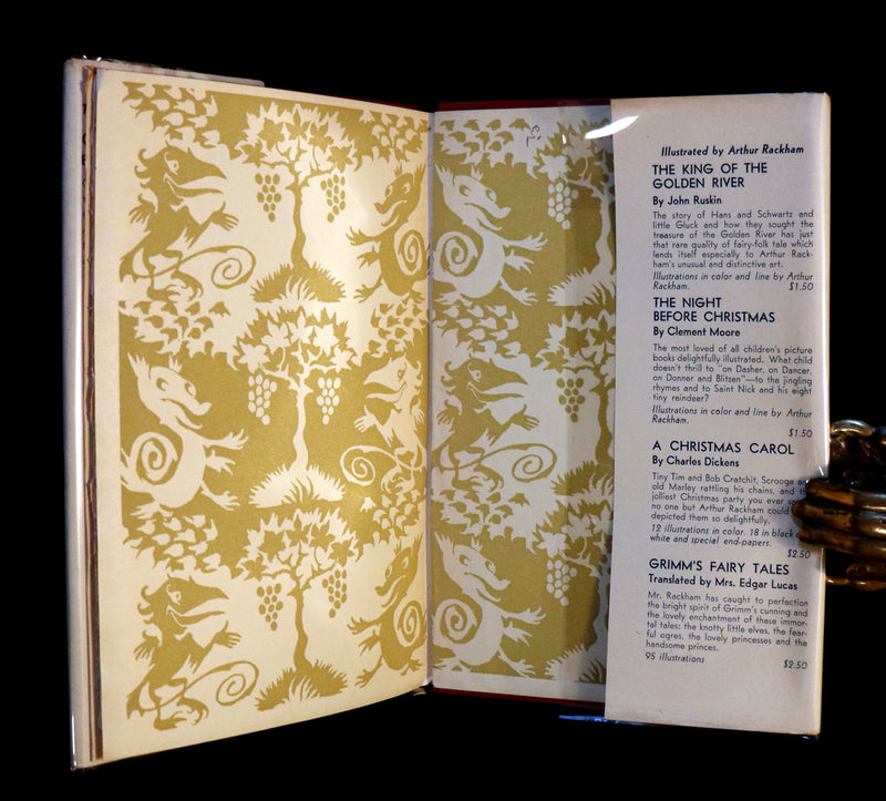 1933 Rare First US Edition - Goblin Market by Christina Rossetti illustrated by Arthur Rackham.