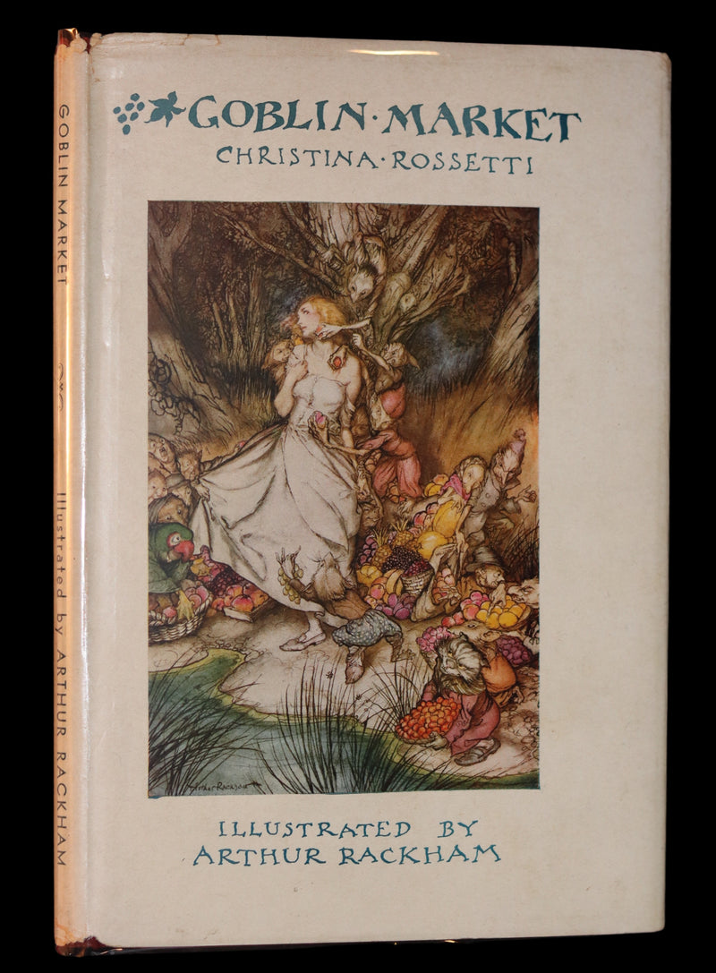 1933 Rare First US Edition - Goblin Market by Christina Rossetti illustrated by Arthur Rackham.