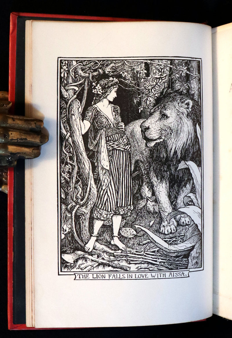 1899 First Edition - The RED BOOK of ANIMAL STORIES by Andrew Lang Illustrated by H.J. FORD.